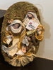 25cm Holy Family Nativity Wall Wreath
