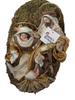 25cm Holy Family Nativity Wall Wreath