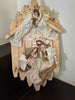 Christmas Nativity Wall Hanging Wreath