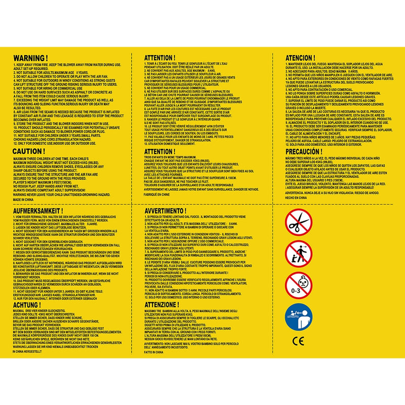 AirMyFun Inflatable Water Slide & Jumping Castle