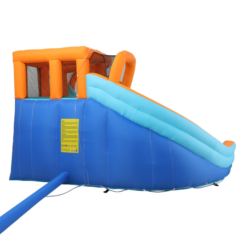 AirMyFun Kids Inflatable Pool & Double Water Slide Jumping Castle