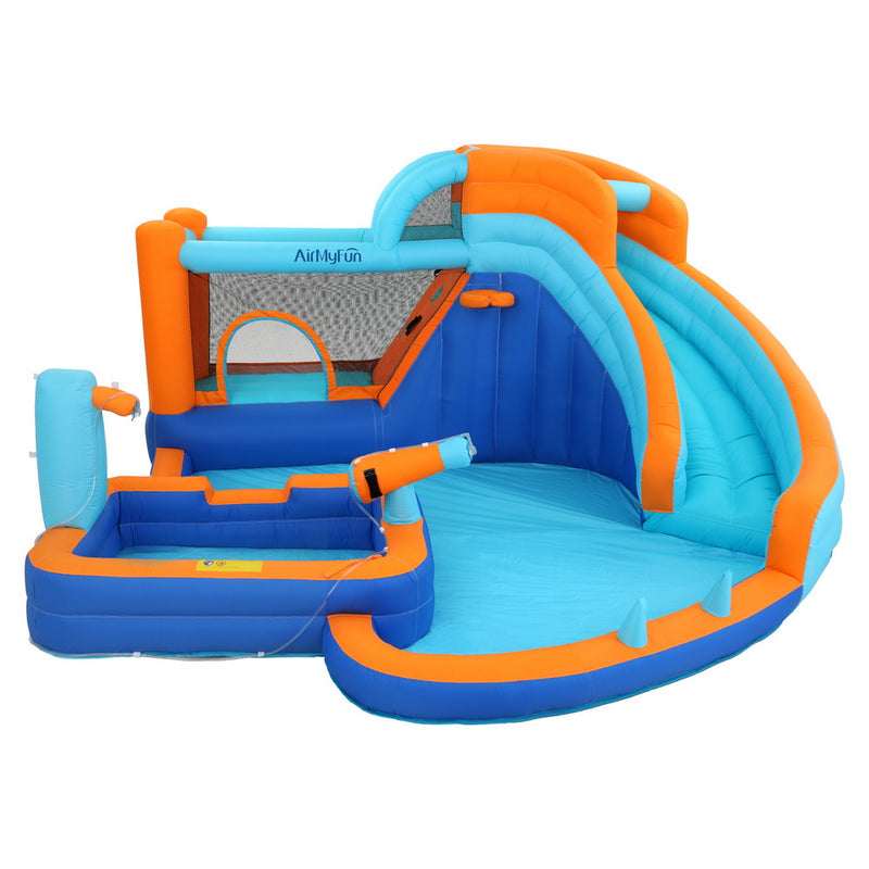 AirMyFun Kids Inflatable Pool, Water Slide & Jumping Castle