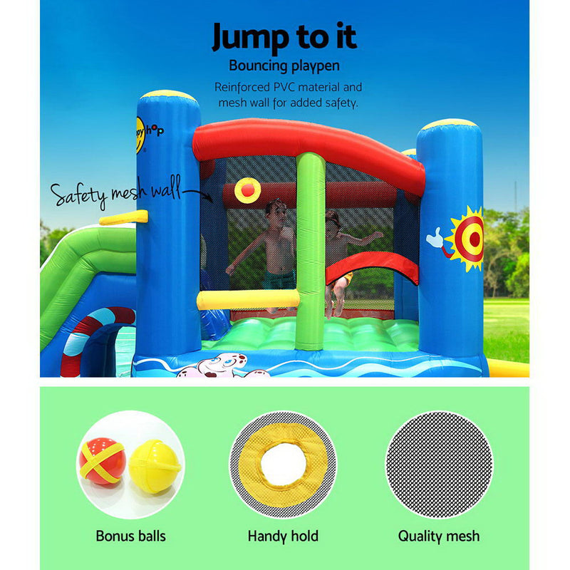Happy Hop Inflatable Water Slide & Bouncer