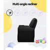 Keezi Kids PU Leather Recliner Armchair – Black