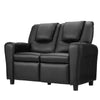 Keezi Kids Recliner Chair – Black PU Leather
