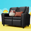 Keezi Kids Recliner Chair – Black PU Leather
