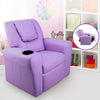 Keezi Kids PU Leather Recliner Armchair – Purple