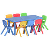 Keezi 9PCS Kids Table and Chairs Set