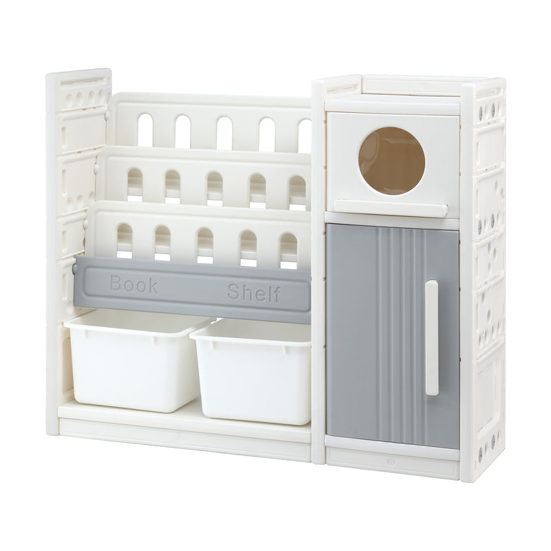 Keezi Kids Bookshelf & Toy Storage Organizer