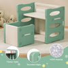 3PCS Kids Table and Chairs Set HDPE