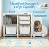 Keezi Kids Toy Storage Organizer with Bins – Car Design