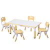 Keezi Kids Table & 4 Chairs Set – Graffiti