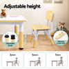 Keezi Kids Table & 4 Chairs Set – Graffiti