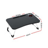 Adjustable Foldable Lap Desk Table - Black