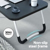 Adjustable Foldable Lap Desk Table - Black