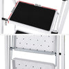 Giantz 2-Step Folding Steel Ladder – Lightweight