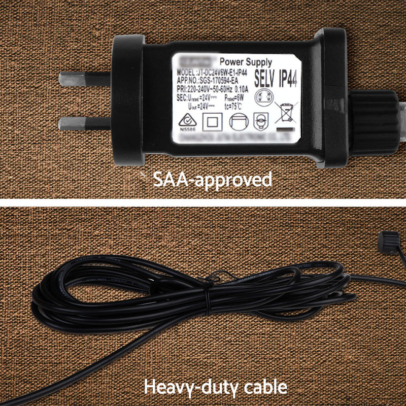 14m LED Festoon String Lights – Outdoor Party & Garden