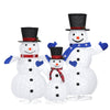 3 PCS Christmas Lights 330 LED Snowman Decor