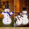 3 PCS Christmas Lights 330 LED Snowman Decor