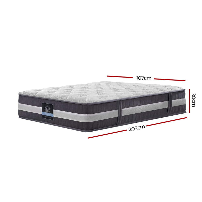 Giselle 30 cm Pocket Spring Mattress – King Single