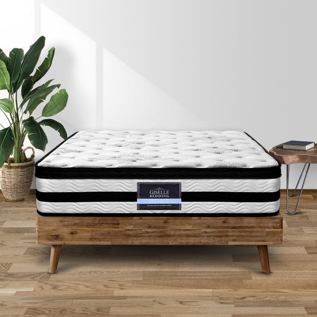 Giselle 34 cm Euro Top Pocket Spring Mattress – King Single