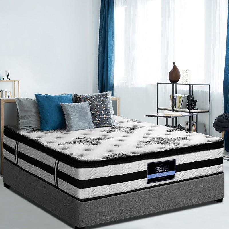 Giselle 34 cm Euro Top Pocket Spring Mattress – King Single