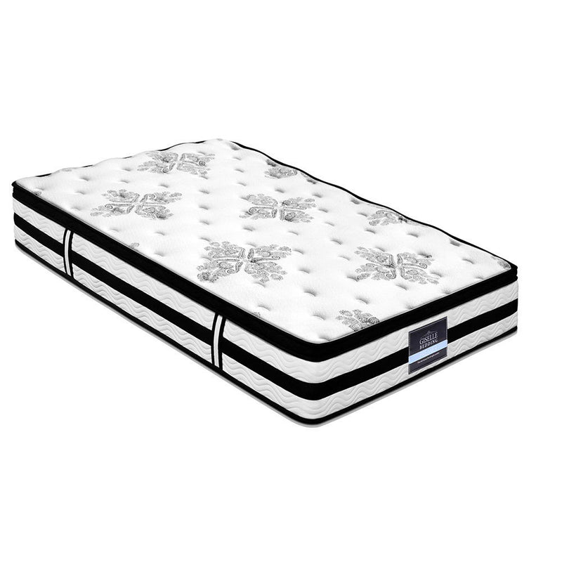 Giselle 34 cm Euro Top Pocket Spring Mattress – King Single