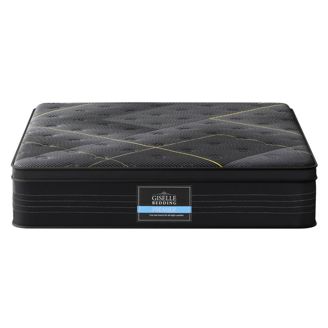 35cm Giselle Mattress Double Bed Bamboo Pocket Firm Foam