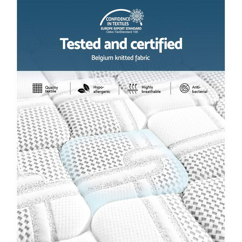 Giselle 36 cm Cool Gel Memory Foam Mattress – King Single