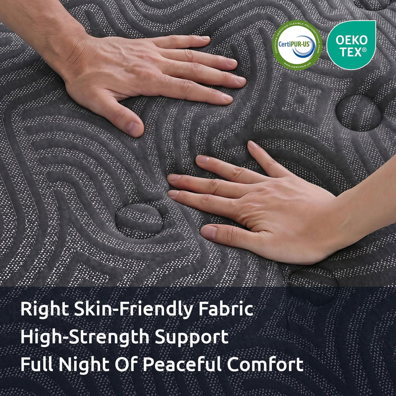 Levitex 34cm Hybrid Pocket Spring Mattress – Double