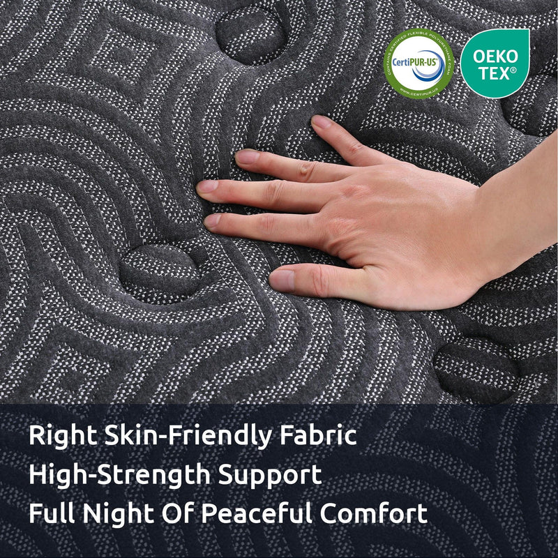 Levitex 34cm Hybrid Pocket Spring Mattress – Single