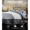 Artiss DANE Double Bed Frame – Black