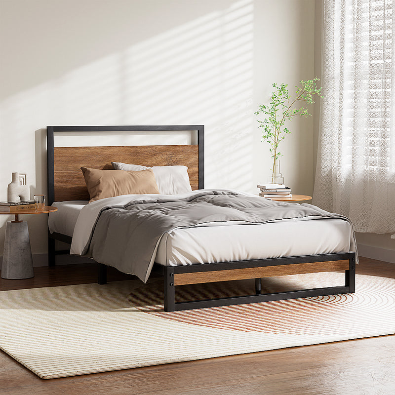 Artiss DANE King Single Bed Frame – Black