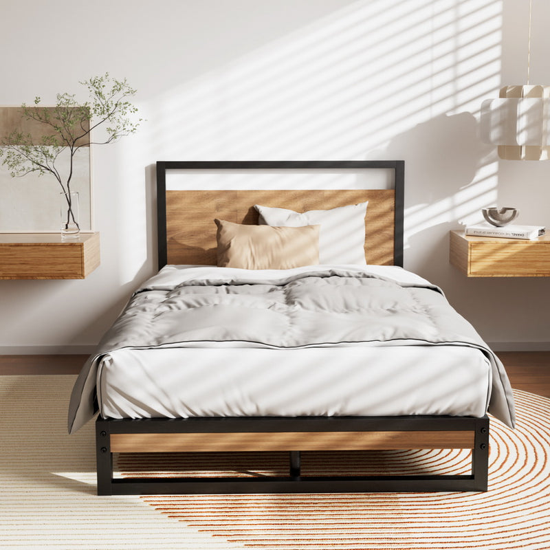 Artiss DANE King Single Bed Frame – Black