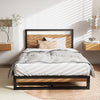 Artiss DANE Single Bed Frame – Black