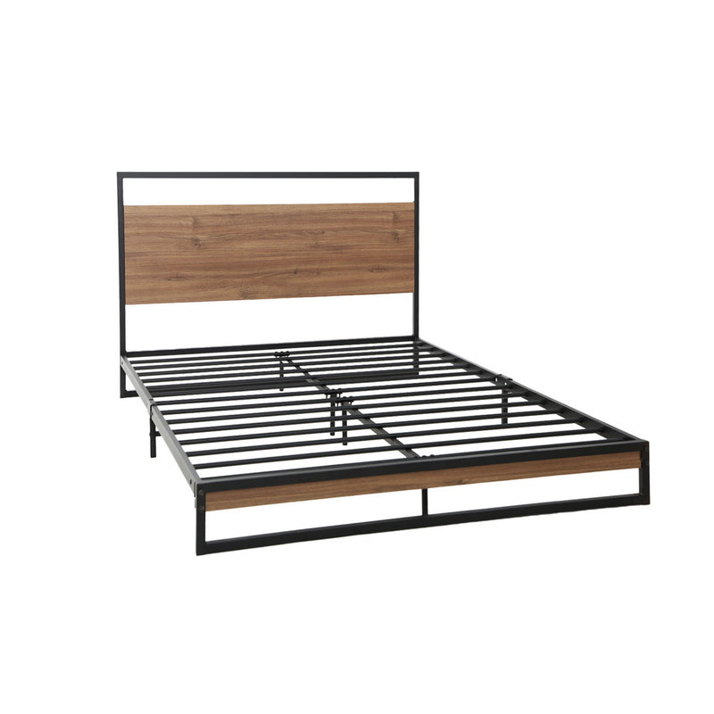 Artiss DANE Single Bed Frame – Black