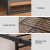 Double Metal Bed Frame with Mattress