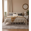 Artiss LEO Queen Bed Frame – White
