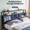Artiss HEDY King Bed Frame with 4 Drawers & Storage Headboard