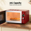 Devanti 20L Microwave Oven 700W – Red