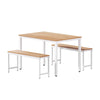 Artiss 3-Piece Dining Set – Table & Bench