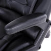 8-Point Massage Office Chair Heated Seat Recliner PU Black