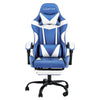 Executive Gaming & Office Chair – Blue & White
