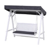Gardeon Outdoor Wooden Swing Bench with Canopy & Cushions
