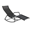 Gardeon Outdoor Rocking Sun Lounge Chair
