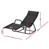 Gardeon Outdoor Rocking Sun Lounge Chair