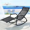 Gardeon Outdoor Rocking Sun Lounge Chair