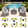 Gardeon 4-Seater Outdoor Sofa Set
