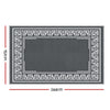 Outdoor Rug 152x244cm Reversible Greek Key Mat