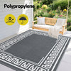 Outdoor Rug 152x244cm Reversible Greek Key Mat